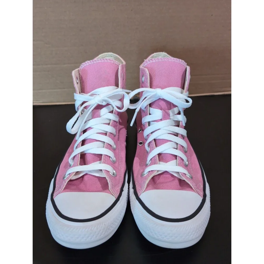CONVERSE CHUCK TAYLOR ALL STAR PINK HIGH TOP CANVAS WOMENS 9/ MENS 7 GUC